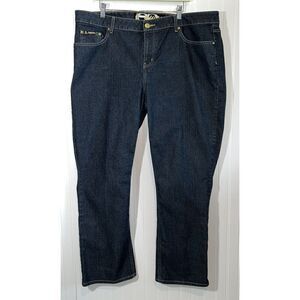 Enyce Jeans Womens Gold Detail 5 Pockets Size 22